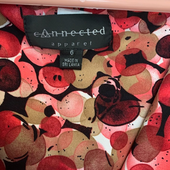 Flattering draped neck dress - Picture 4 of 4